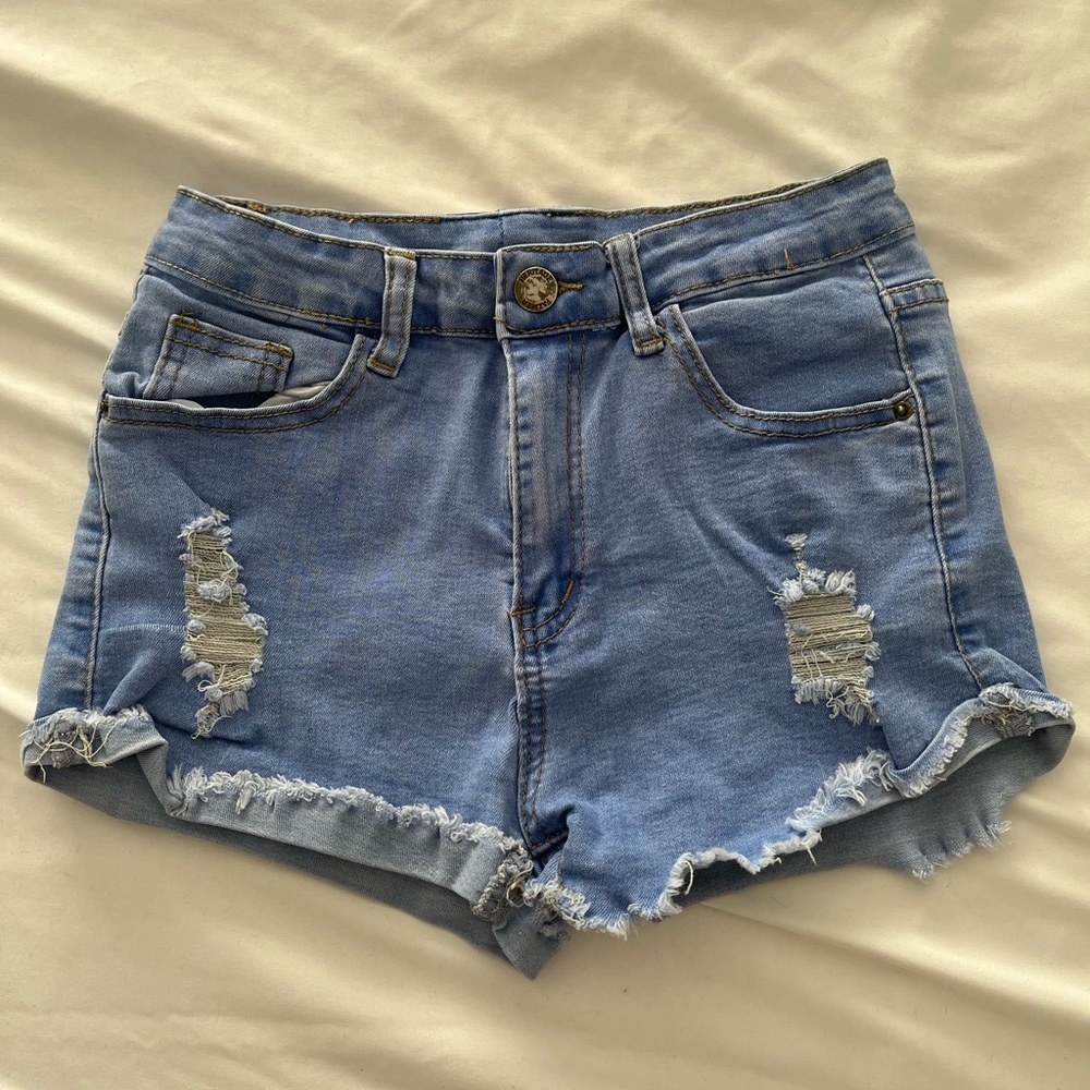 Ripped shorts